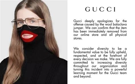 gucci racist shows|Gucci is the latest fashion brand to spark a blackface .